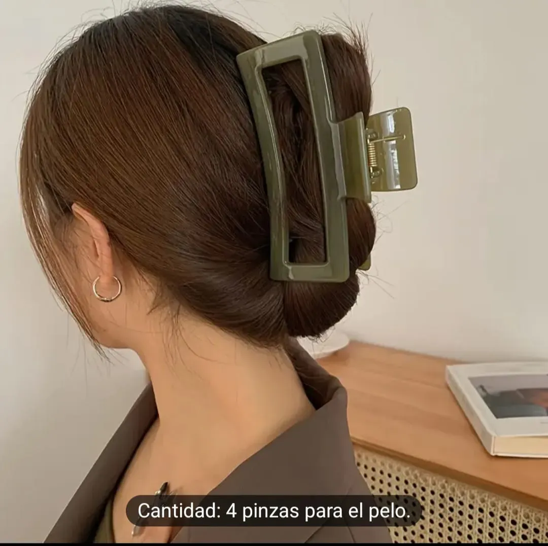 Conjunto De 4 Pieza De Pinza Para El Cabello