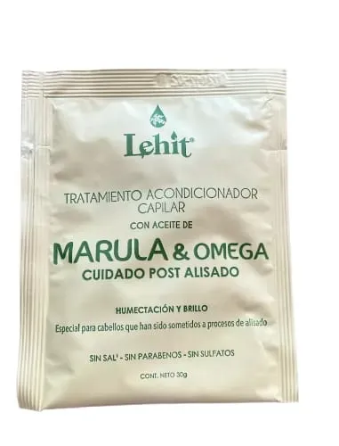 Tratamiento Con Aceite De Marula Y Omega Para El Cuidado Post Alisado X2 Unidad