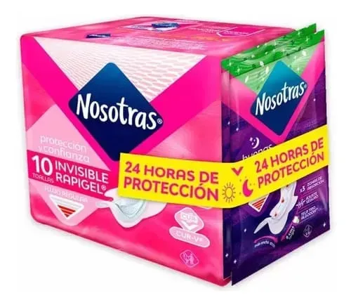 Nosotras Invisibles Rapigel x10unidad