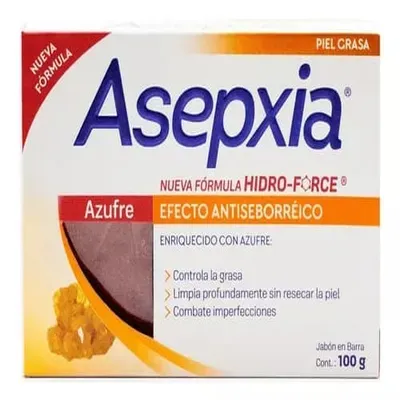 Asepxia Jabón Anti Sebo X100 Gr