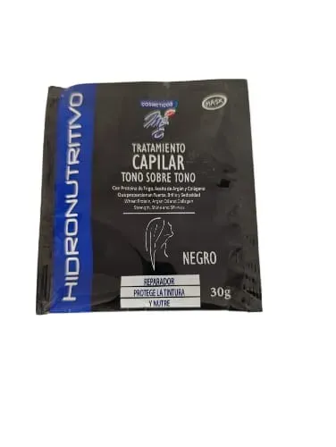 Tratamiento Capilar Tono Sobre tono Negro 30g M Y E X1Unid