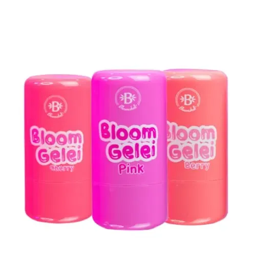 Rubor Y Labial Bloom Gelei Berry Bloomshell  Tono Pink 