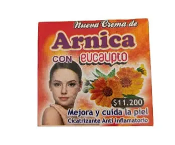 Crema Árnica Con Eucalipto 20G X 2 Unidad 