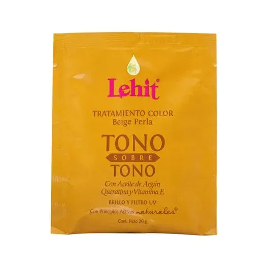  Tono Sobre Tono Beige Perla Lehit X2