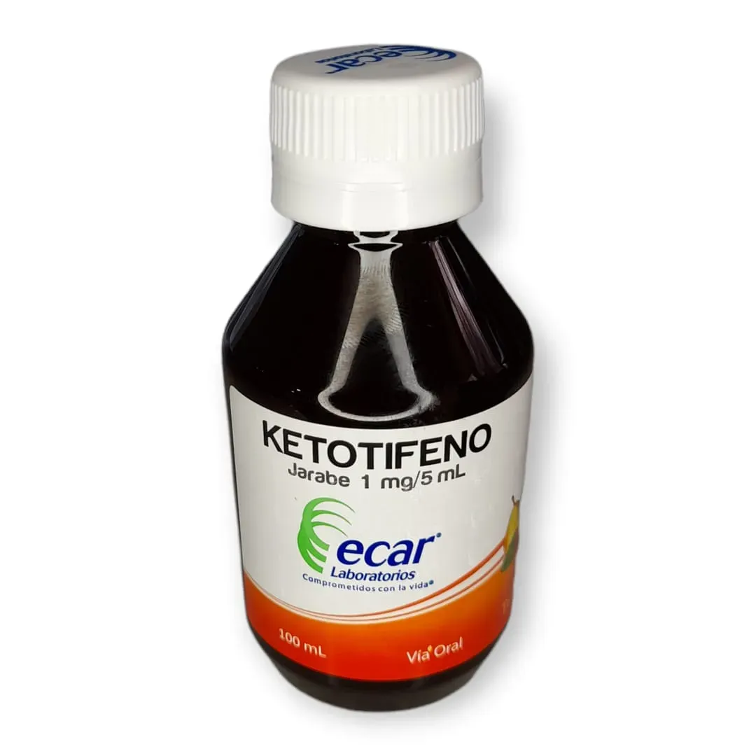 Ketotifeno Jarabe Ecar X100Ml