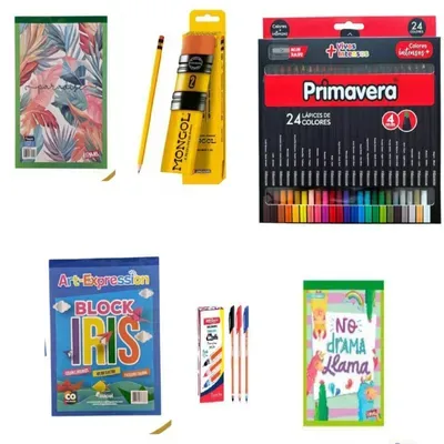 Kit Escolar 6 Heramientas Para El Regreso A Clase 