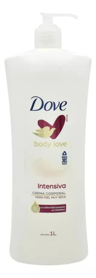 Crema Corporal Intensiva Body Love Para Piel Seca De Dove 