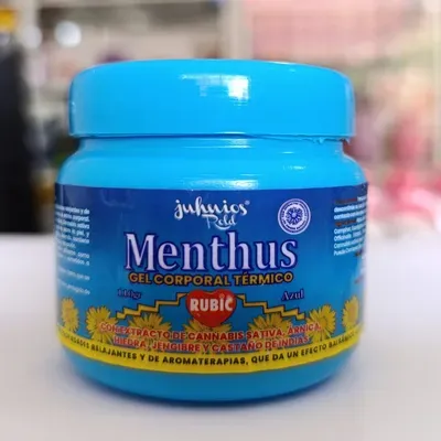 Menthus Gel Corporal Azul Termico X110 Gramos 1un