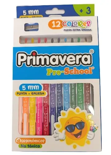 Colores Primave Pre-School X12