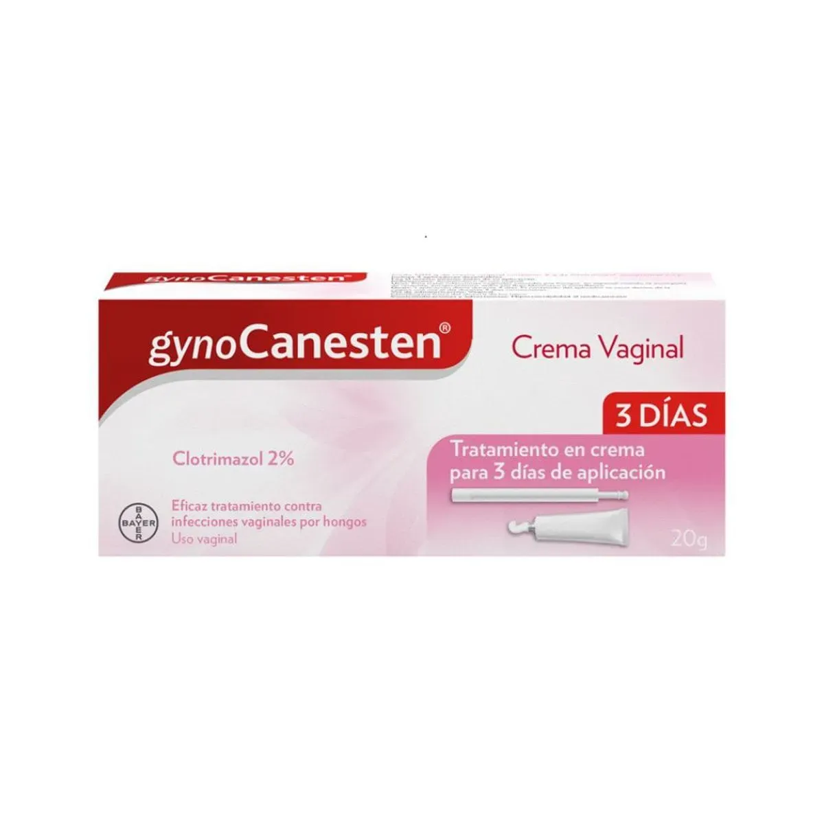 Gyno Canasten Crema Vaginal 3dias De Aplicación