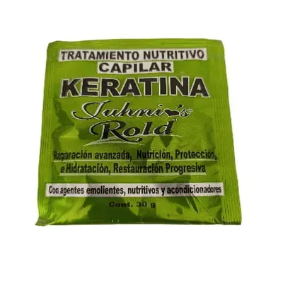 Tratamiento Nutritivo Capilar Keratina Juhnios Rold 1 Sobres De 30g