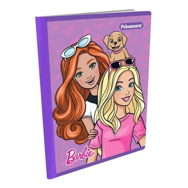 Cuaderno Cudriculado De 100 Hojas Primavera Barbie X1Unidad 