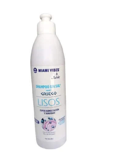 Shampoo Sin Sal - Lisos Humectacion Y Suavidad X300Gr Lehit 