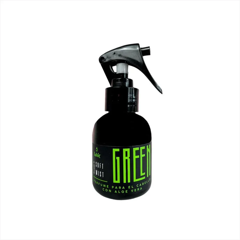 Perfume Para El Cabello Green Con Aloe Vera Lehit 120ml