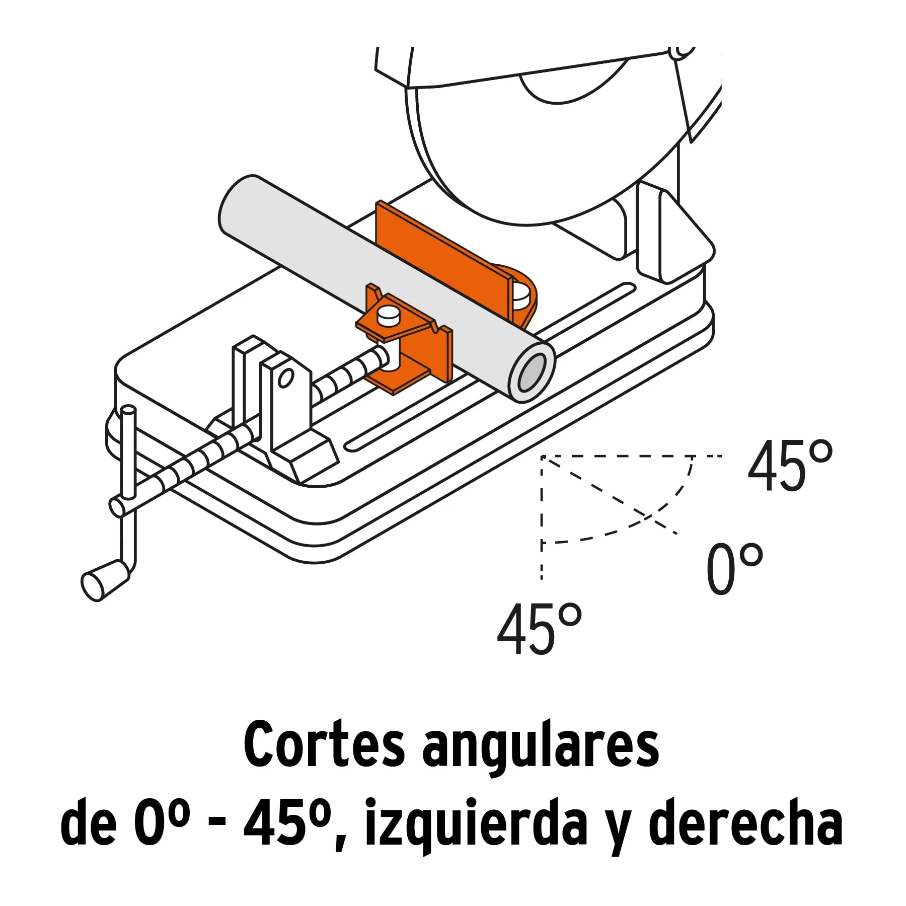 Tronzadora / Cortadora De Metales 14", Mango En "D", 2200 W, Truper