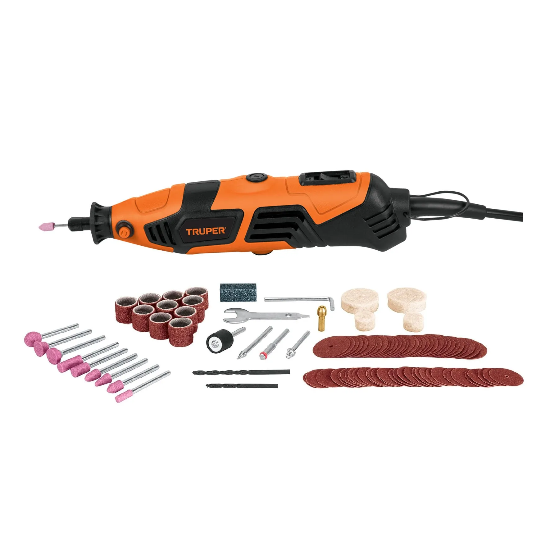 Moto Tool  150W Con 97 Accesorios, Profesional Truper