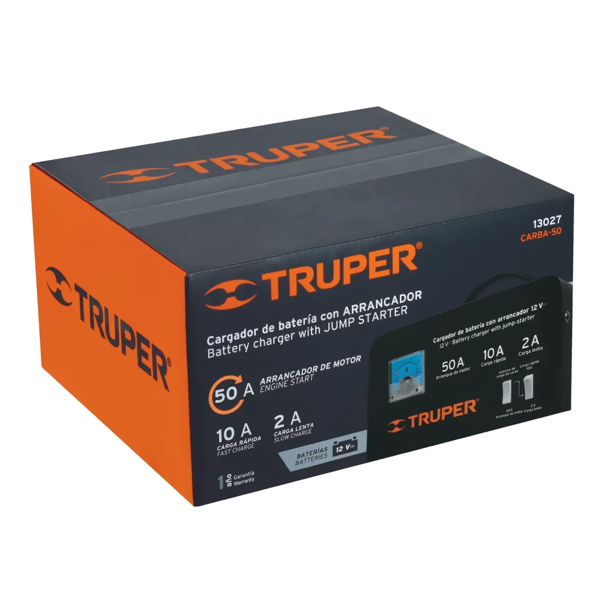 Cargador de Bateria de 50A Truper