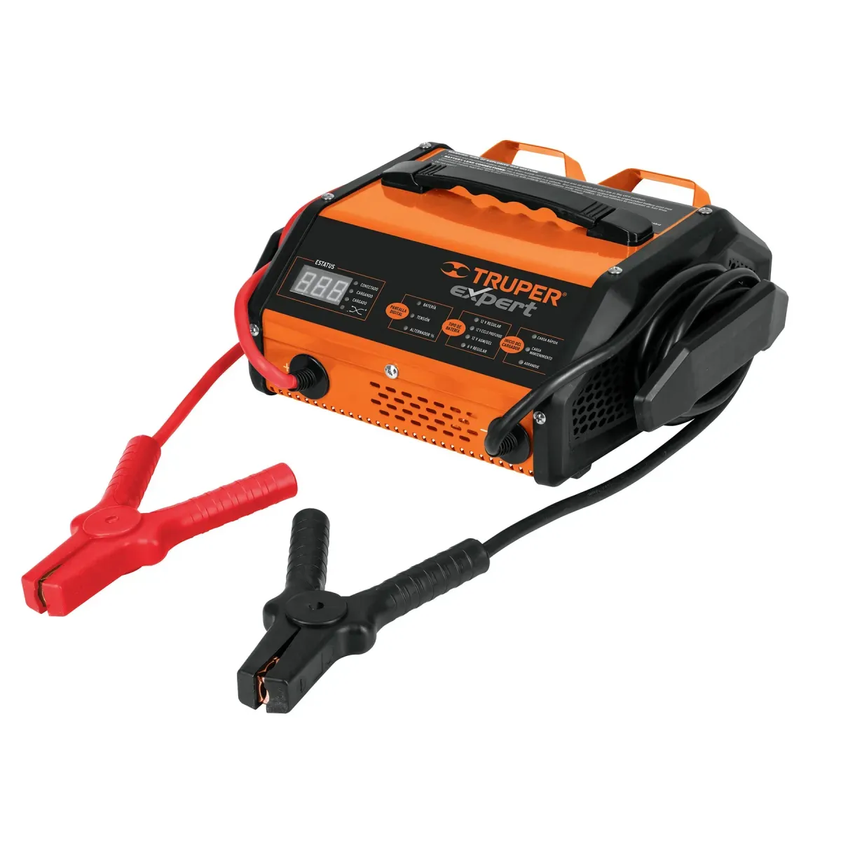 Cargador Automático de Baterías 6 y 12 V, Truper Expert