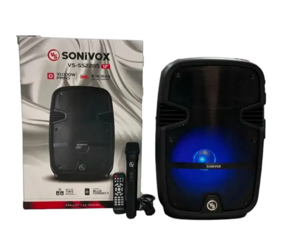 Cabina Parlante 12 Pulgadas Sonivox Vs-s2285