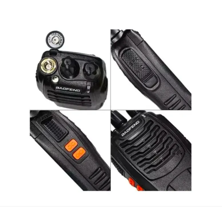 Radio Walkie Talkie BAOFENG Bf-888s X2 Bateria 2800mah 3Klm