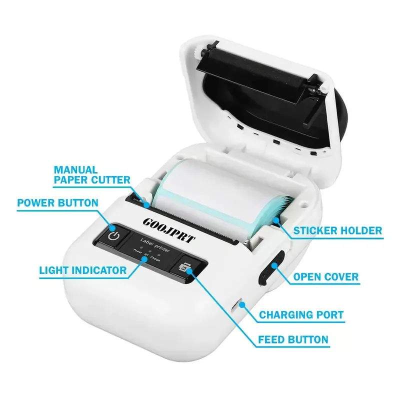 Impresora Térmica Portátil Bluetooth