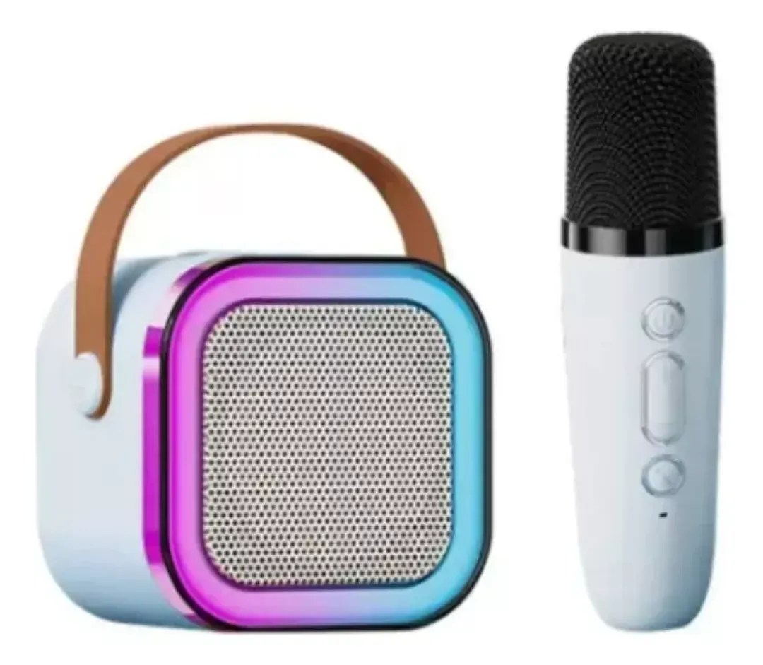 Kit parlante y micrófono karaoke para niños bluetooth 