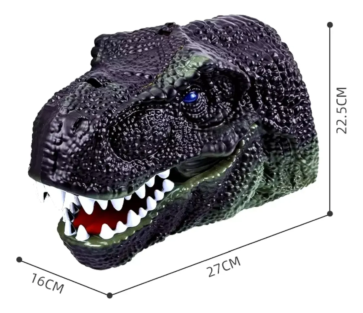 Pistola dinosaurio lanzador de esferas hidrogel automática