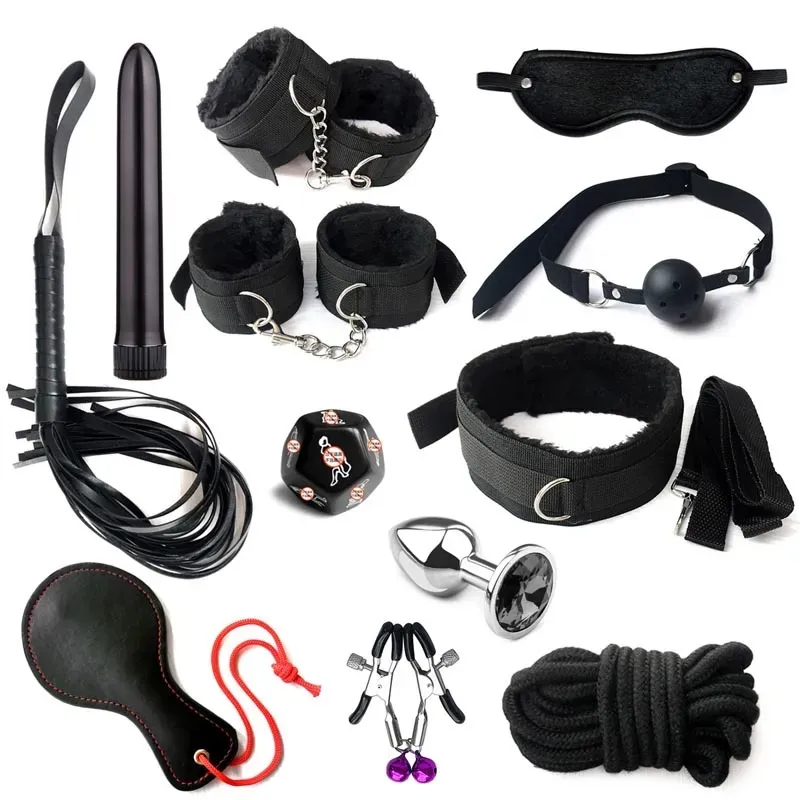 Juego Sexual Kit De Bondage Winner 12 Piezas