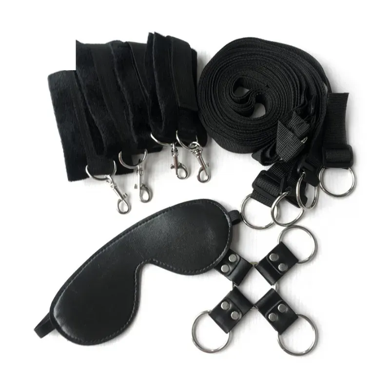 Juego Sexual Kit De Bondage De Cama Aurora 