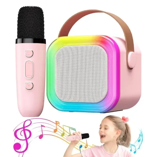 Parlante Karaoke Bluetooth Recargable Voz Mágica