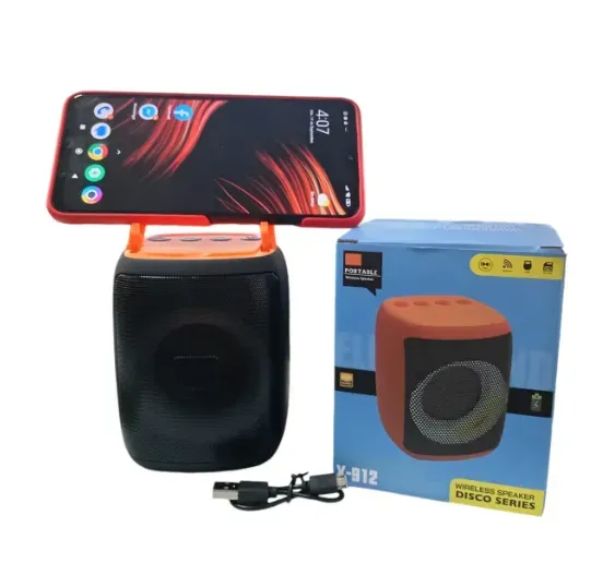 Parlante Con Soporte Para Celular X-912  Bluetooth