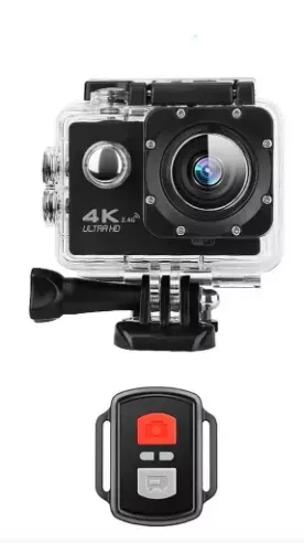 Cámara Go Pro 4K Para Deportistas Aventureros Creadores De Contenido