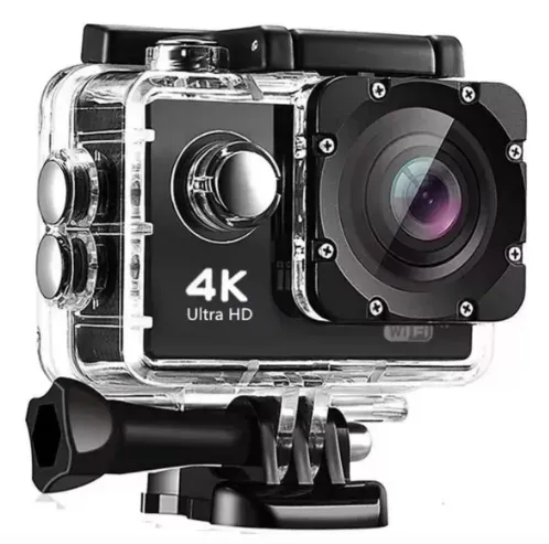 Cámara Go Pro 4K Para Deportistas Aventureros Creadores De Contenido