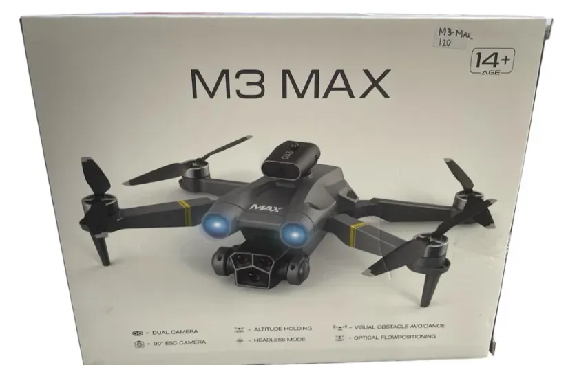 Dron M3 Max Con Doble Cámara Y Sensores DW M3MAX