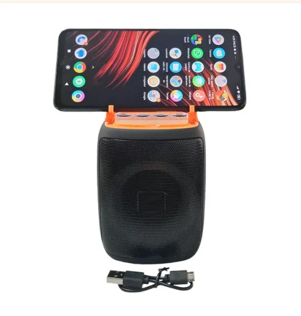 Parlante Con Soporte Para Celular X-912  Bluetooth