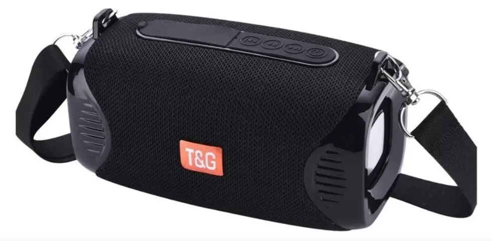 Parlante T&G 532  Portátil Bluetooth Usb Aux Micro Sd Fm Correa 