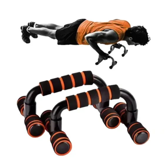 Soporte Para Flexiones PVC Mangos Espuma x2 Unidades