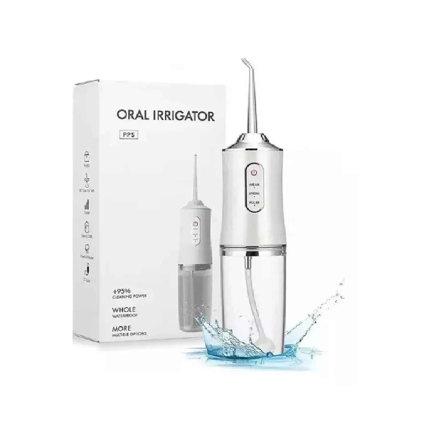 Irrigador Oral Dental Portátil Recargable