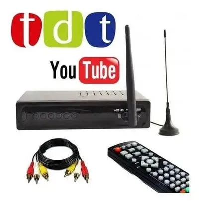 Tdt Decodificador Para Tv Receptor Televisor Codificador