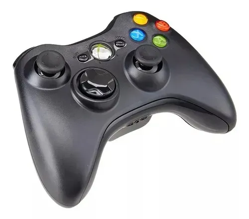 Control Inalámbrico Para Xbox 360 Negro Replica 1.1