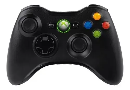 Control Inalámbrico Para Xbox 360 Negro Replica 1.1