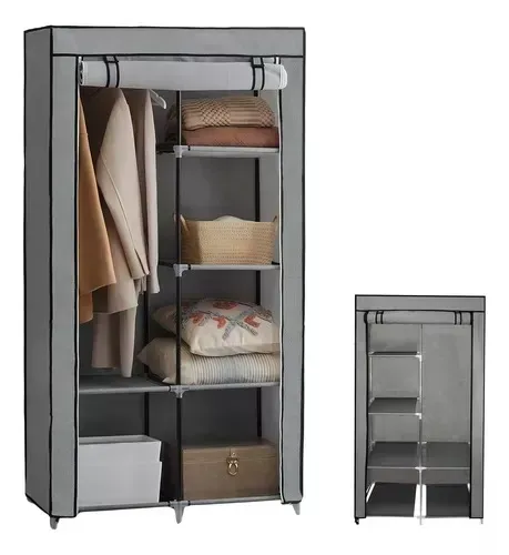 Mueble Closet Armario Organizador Tela Portatil Ropa Zapatos