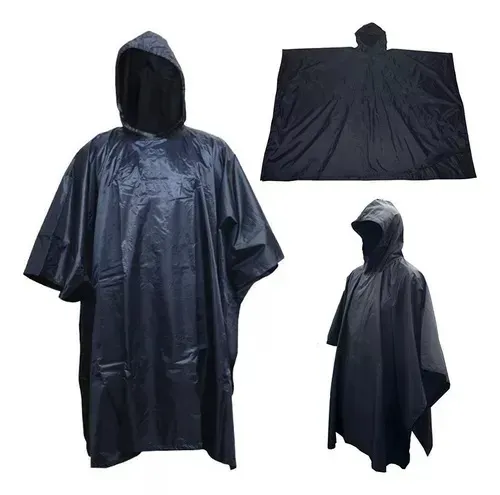 Carpa Impermeable Capa Para Lluvia Unisex 