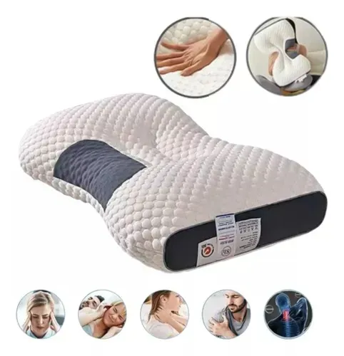 Almohada Ortopédica Cervical Premium Descanso Transpirable