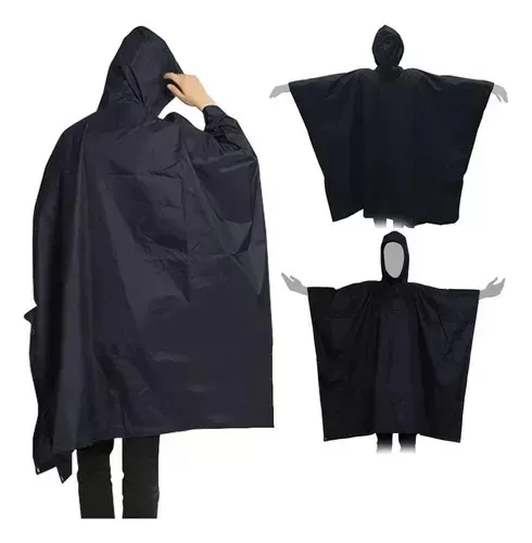 Carpa Impermeable Capa Para Lluvia Unisex 