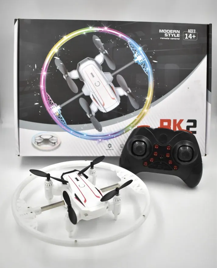 Drone avión RC Blanco S20 Acrobacias Luz LED 3 velocidades 