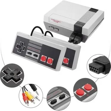 Consola De Juegos Retro Clásica 620 Juegos 2 controles 