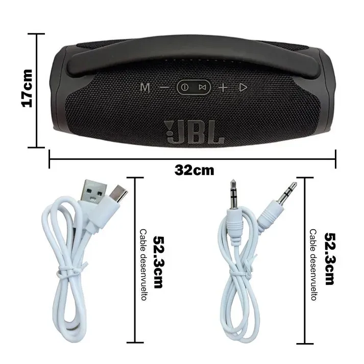 Parlante JBL Booms Box 3 Bluetooth Replica Exacta