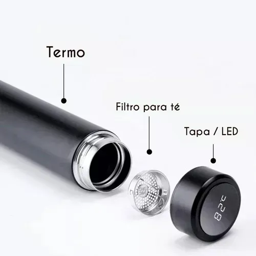 Termo Led Medidor De Temperatura Inteligente