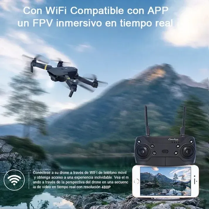 Drone Dual Camara 4k Wifi 2.4ghz Dron De Dos Cámaras